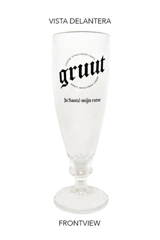 Copa oficial cerveza Gruut. Vista delantera | DISEVIL