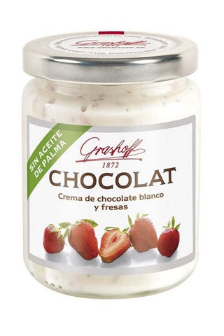 Grashoff crema de Chocolate blanco y fresas - DISEVIL