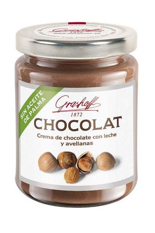Grashoff crema de Chocolate con leche y avellanas - DISEVIL