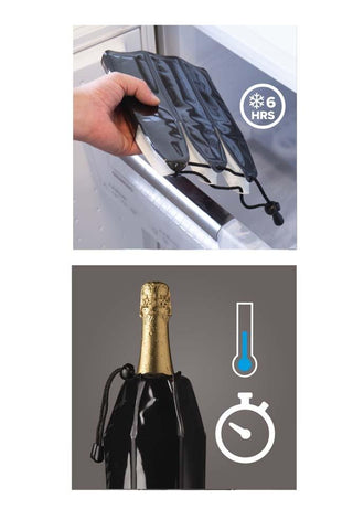 Vacu Vin Set accesorios Champagne y Cava - DISEVIL