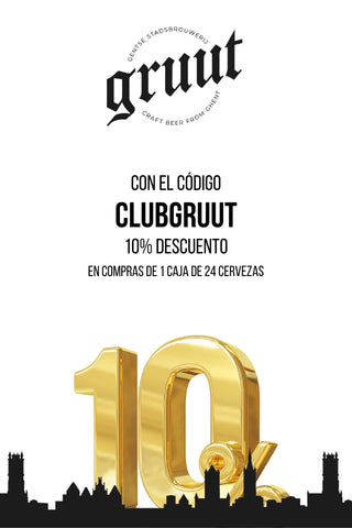 Club Gruut Descuento 10% en cervezas Gruut