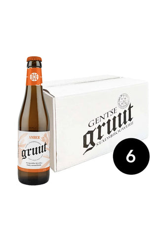 Cerveza Gruut Amber Caja de 6