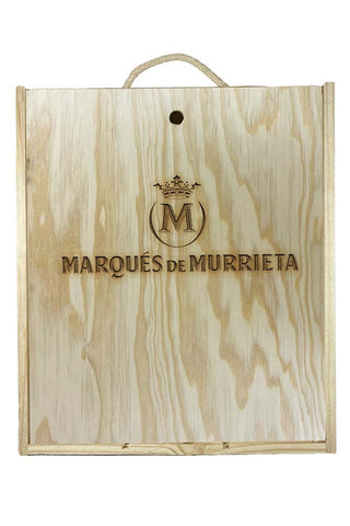 Caja regalo Marques de Murrieta con copas - DISEVIL