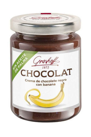 Grashoff crema de Chocolate negro y banana - DISEVIL
