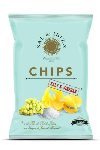 Patatas chips Sal de Ibiza con vinagre - DISEVIL